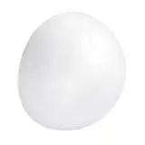 HavenDomicile 1 x unbedruckter runder massiver Schaumstoffball, blanko, rund, massiver Schaumstoffball für Hochzeit, Basteln, Dekoration, für Hochzeiten, Partys (15 cm)