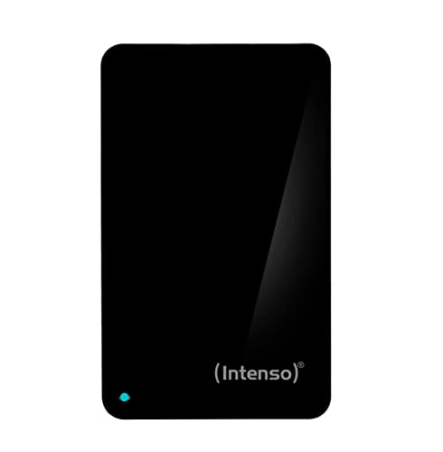 Intenso Memory Case 500 GB Externe Festplatte (6,35 cm (2,5 Zoll) 5400 U/min, 8 MB Cache, USB 3.2) schwarz