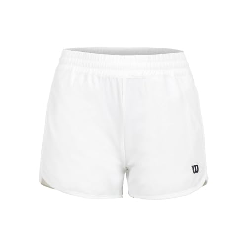 Wilson Mädchen Ellyn Team Shorts, Bright White, XL