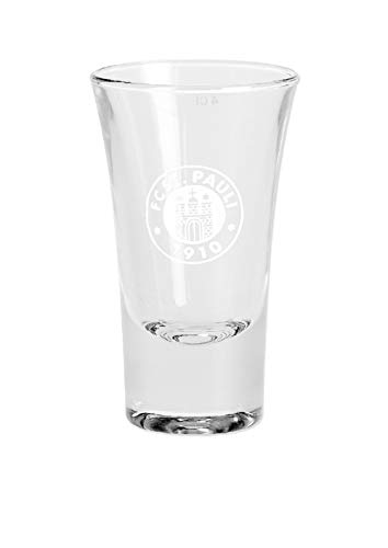 FC St. Pauli Logo Schnapsglas (one size, transparent)