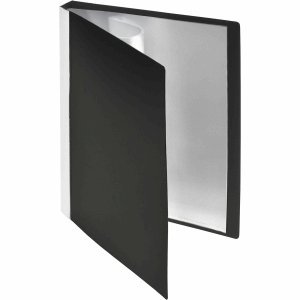 Sichtbuch, A5, 20 Hüllen, PP, schwarz, neutral, 1 Stück