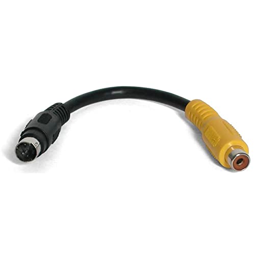 StarTech. com 6 in S-Video zu Composite Video Adapter Kabel