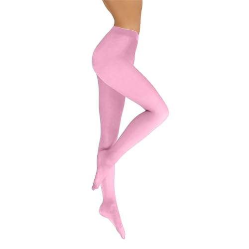Generisch 2025 Damenstrumpfhose Bunt 40 Blickdichte Mikrofaser Strumpf 15 Den (XXL)
