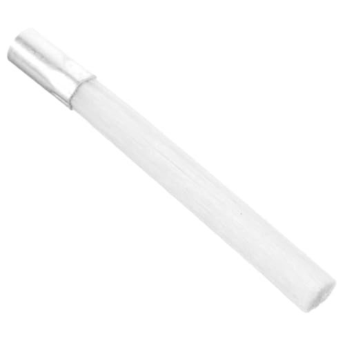 VALICLUD Glasfaser -stiftspitze Bürsten Fiberglas-stiftpinsel Polieren Kratzen Werkzeug Rillenreinigungsbürste Leiterplattenbürste Lötpinsel Kleine Reinigungsbürste Weiß Ballaststoff