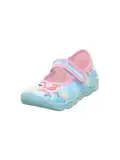 Superfit Bubble Hausschuh, Türkis/Mehrfarbig 8420, 29 EU