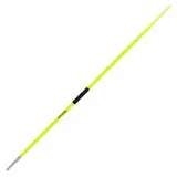 Sport-Thieme Übungsspeer First Fly | Umstieg vom Übungs- zum Wettkampfspeer | Ideal für Anfänger | Schnurkordel-Griff | Aluminium & Stahl | 125 cm Länge | 20 mm Durchmesser | 250 g | Neon-Gelb