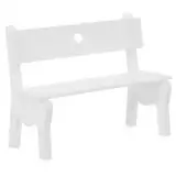 BESPORTBLE Mini-Puppenhaus-Gartenbank Miniatur-Puppenbank Couch Mikro-Landschaftsverzierung Mini Parkbänke Modell für DIY-Bastelarbeiten Wohnkultur Fotokabinen-Requisiten