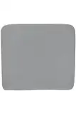 Meyco Baby Wickelauflagenbezug - Uni Grey - 85x75cm - Einzelpackung