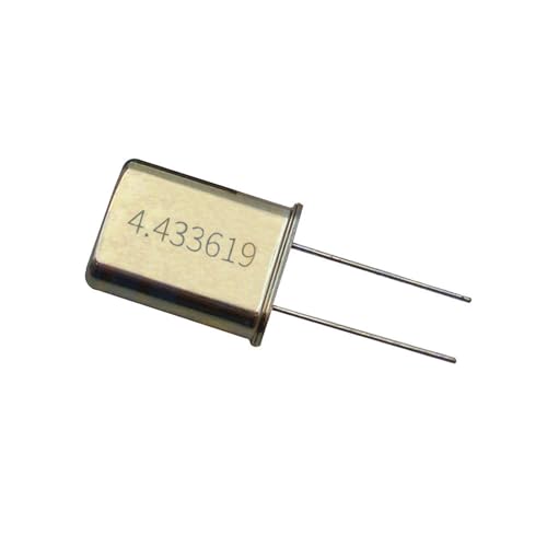 50PCS 4.433619MHz HC-49U Passiver Kristalloszillator 4.433619m Quarzkristall-Dip 2-Poleler Inline-U-Typ-Resonatorkristall