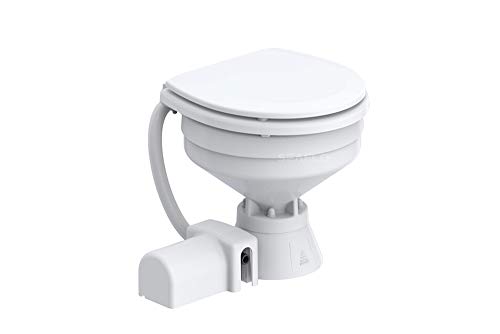 Elektrische Toilette aus Porzellan, 12 V, Boot, Wohnmobil, Kabine