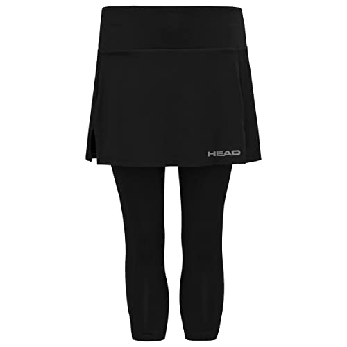 HEAD CLUB 3/4 Tights Skort Women, schwarz, XL