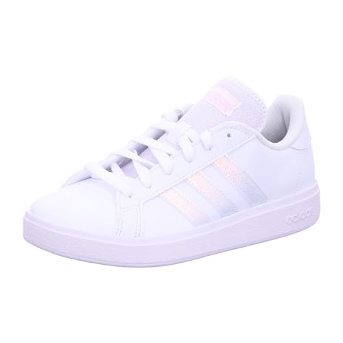 Adidas Damen Grand Court Base 2.0 Shoes Sneakers, Ftwr White Ftwr White Clear Pink, 40 EU