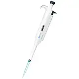 ONiLAB Labormikropipette, Einkanalpipette, Pipette mit einstellbarem Volumen, Mikropipetten, Hochpräzisionspipette, vollständig autoklavierbar, 1000-5000 ul (MicroPette Plus)