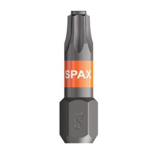 SPAX BIT T-STAR plus T25, 6,4 x 25 mm, 5 Stück in der Dose, 5000009192259