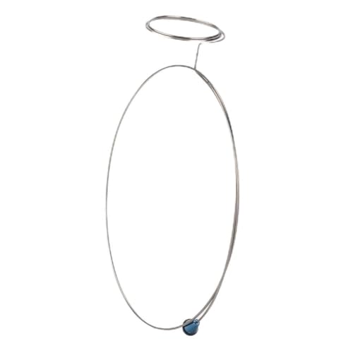 Hochwertiges Edelstahlring -Vergrößerungsglas für Uhrenreparatur - 3pcs Kopfmontagemontierter Ring, Geeignet für die Reparatur Kleiner Teile Geeignet
