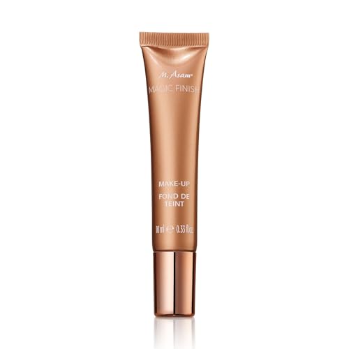 M. Asam MAGIC FINISH Make-up Mousse Probe (Tube 10ml) – 4-in-1 Primer, Make up, Puder & Concealer, natürliche & leichte Foundation für jeden Hauttyp, vegane Schminke