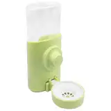 Lixiluxia Automatischer Wasserspender Kaninchen, Hängend Haustier Trinkflasche, Kaninchentränke, Nagertränke Wasserflasche, für Meerschweinchen Hasen Chinchilla Frettchen Hamster, Grün, 600ml