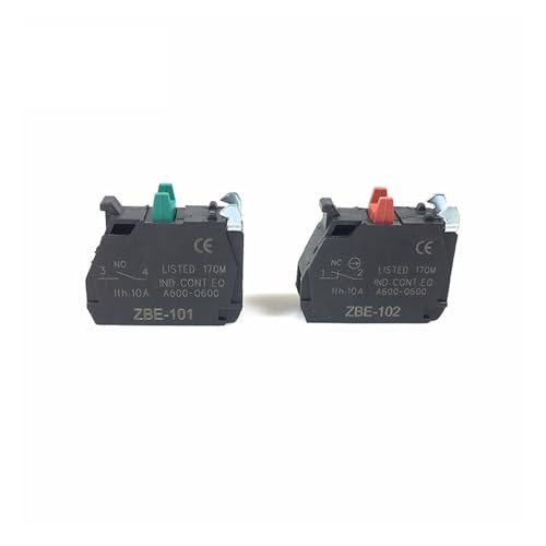 1pcs Button Switch Block Zbe-101 No/Zbe-102 Nc XB4/XB5(ZBE101)