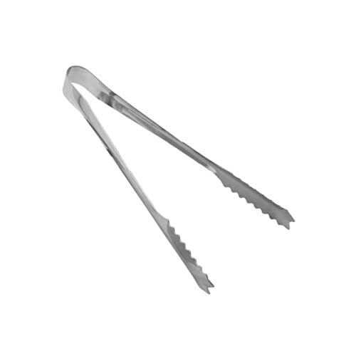 Eiszange Edelstahlzucker -Vorspeisen, die Zungen Salat BBQ -Klemmen für Buffet 18 cm servieren.