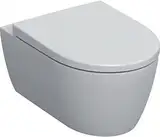 Geberit iCon Set Wand-WC mit WC-Sitz, Rimfree, B x H x T 35,5 x 37,5 x 53 cm, mit Absenkautomatik, Weiß, WC-Set 501664001