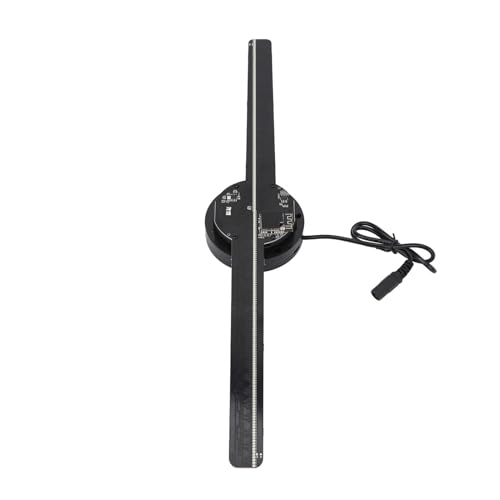3D-Hologramm-Fächer, 3D Hologramm Fan 224 LED Licht Perlen 800x480P Hohe Auflösung 3D Werbung Player For Business Shop Shop Bar,Verbesserte visuelle Klarheit