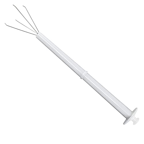 Pickle Grabber Pickle Picker 20,3 cm 4-Krallen-Gurkenzange Gurkengabel Gurkenzange Gurken-Greifer Werkzeug Gurkenglas Gabel für Küche Lebensmittel Pfeffer