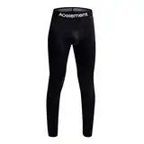 Thermounterhose Herren Lang Thermounterhose Herren Funktionsunterhose Herren Lang Unterziehshirt Damen Fussball Thermounterwäsche Herren Hose Lange Unterhosen Herren Thermounterwäsche Herren Fussball