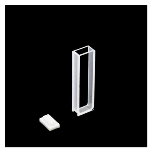 Flüssigprobenzelle, Glasküvette 1,7 ml Lichtweg 5 mm Absorptionszellen