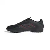 adidas Unisex COPA Pure III Club Turf Football Boots Fußballschuhe, core Black/Carbon/Lucid red, 44 2/3 EU