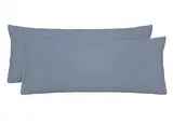 biberna Feinjersey-Kopfkissenbezug 0077144 blau 2X 40x80cm