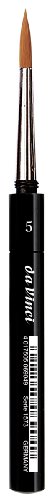 da Vinci Travel Series 1573 CosmoTop Spin Aquarellpinsel, rund, synthetisch mit Schutzhüllengriff, 5