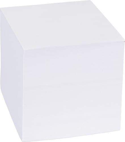 König & Ebhardt König und Ebhardt König & Ebhardt 8601010 Ersatzeinlage für Zettelbox (9 x 9 x 9 cm, 700 Blatt) weiß