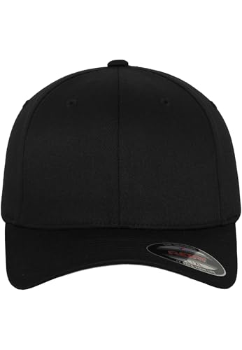 Flexfit Unisex Cap Baseballkappe, Blk/blk, L-XL EU