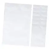 100Stücke Selbstklebende Versandetikettenhüllen Transparente Versandtaschen für Packlisten Dokumente für Effizientes Versenden und Aufbewahren