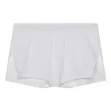 Generisch Männer Shorts Outdoor Männliche Freizeithosen, einfarbig, Trend, Jugend, Sommer, Herren-Jogginghose, Fitness-Laufshorts Männer Short Freizeithose (White, S)