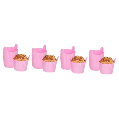 PRETYZOOM 16 Stk Waffelform Muffinform Auflaufförmchen Für Die Heißluftfritteuse Tortenmacher Halter Für Muffinförmchen Cupcake-pfannen Aus Der Heißluftfritteuse Muffinbleche Kieselgel