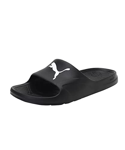 PUMA Unisex Divecat Dusch und Badeschuhe, Black White, 40.5 EU