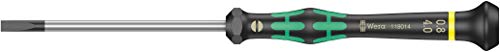 Wera 2035 Elektroniker-Schlitzschraubendreher, 0,80 x 4 x 80 mm, 1 Stück, 05118014001