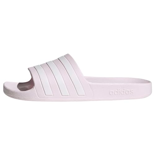 adidas Damen Adilette Aqua Slide Sandal, Almost Pink/Cloud White/Almost Pink, 40.5 EU