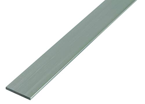 Alberts 469375 Flachstange | Aluminium, natur | 1000 x 15 x 2 mm