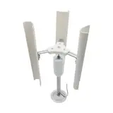 ZROEAU DIY Vertikalachse Windkraftanlage Modell Windkraftgenerator Dreiphasen-Permanentmagnetgenerator Windmühle Für Zuhause, Büro, Klassenzimmer, Party