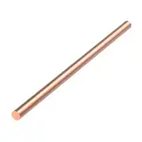 Jonoisax 99,98% Reiner Kupferstab – 500 mm längerer runder Kupferstab, massiver Kupferstab für Metall, Heimwerkerhandwerk, Metallbearbeitung und Hobbys,Diameter:7mm