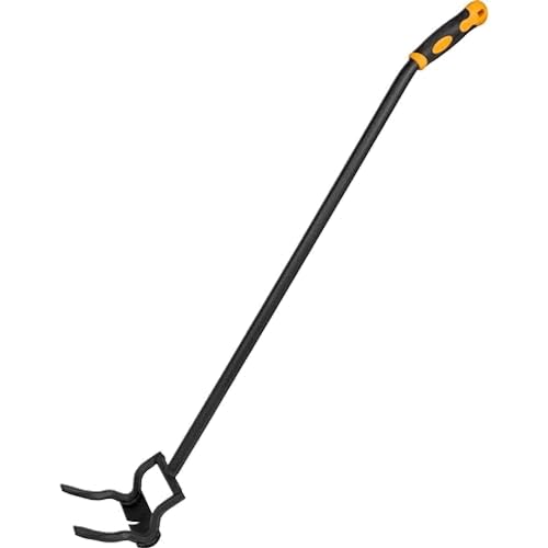 Roughneck Palettenheber 43“ (Länge 1100 mm, Brecheisen für Abbrucharbeiten + Paletten, großer Backenabstand speziell für Paletten, Nageleisen, pulverbeschichtet) 484140