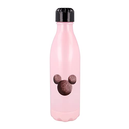 Stor 660 ML PP WASSERFLASCHE | Mickey Mouse Bottiglia, Plastic, Einfarbig, One Size