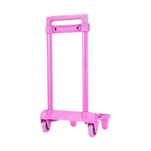 Ronyme Kids Rucksack Trolley, Faltbare Handwagen mit Rädern einfach installieren Sie Gepäckwagen mit dem Wedelkarton für Schulbag School