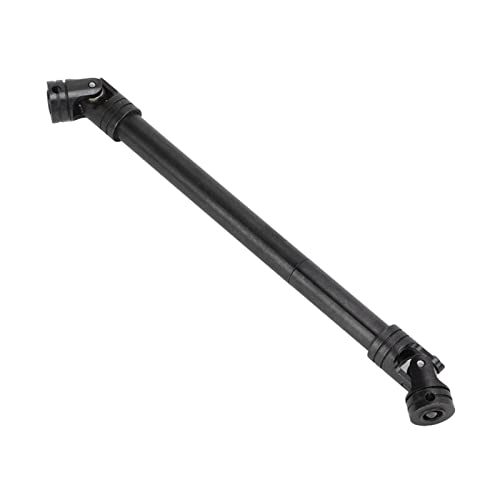 AMAKO RC Universal Antriebswelle Einstellbarer Stahl Antriebswelle mit Kreuzgelenk 6 Zahn Design,für 1/10 RC Auto Silber 12mm
