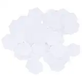 100 Stück Hexagon-Form Blanko-Papier-Quilt-Vorlagen, Handgefertigtes Englisches Papier Zum Nähen von DIY-Patchwork-Näharbeiten, Quilten, Nähen, DIY-Nähwerkzeug(22mm hexagon)