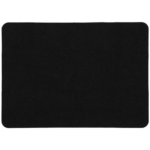 HAPINARY Bodenmatte Stuhlmatte für Hartholzboden einstellbar bürostuhlunterlage bürostuhl unterlage stühle rutschfeste Stuhlmatte Büro-Schreibtischstuhlmatte Polyester (Polyester) Dark Grey