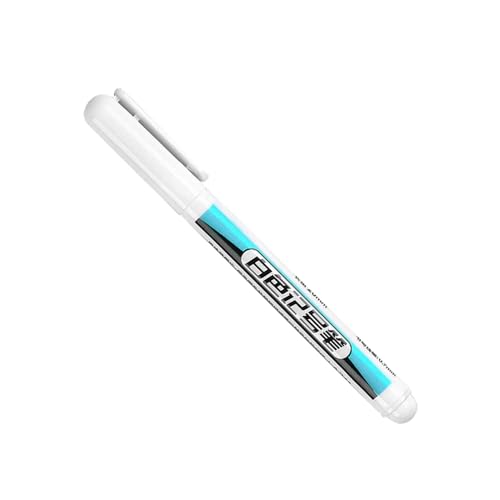 Weißer Reifenfarbe Stift - Automobilmarkierungsstift, Autorie -Buchstaben Marker | Reflektierender wetterfester weißer Markierungsstift, Präzisionspitzen -Auto -Tinten -Applikator für Gummioberfläche,