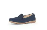 Gabor Damen Slipper, Frauen Slip On,Wechselfußbett,Moderate Mehrweite (G),Businessschuhe,slip-ons,mokassins,Halbschuhe,blue,40 EU / 6.5 UK